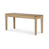 Bok Benk Lakkert teak 35X126 cm