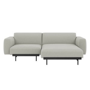 In Situ 2-seters modulsofa Konfig 4 - CLay12/Svart