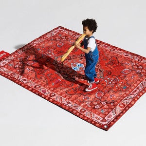 Picnic teppe 210 x 280 cm red
