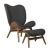 A Conversation Piece Ottoman Ottoman Solid Oak,Polyester,Plywood Shado