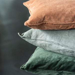 Velvet Pute Cinnamon 50x50 cm