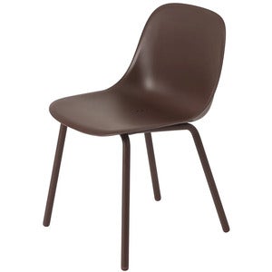 Fiber Outdoor Spisestol Brown Red 