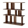 Irregular Hylle lakkert teak 112 x 37 x 115 cm