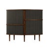 Audacious Highboard Skap mørk eik/Shadow