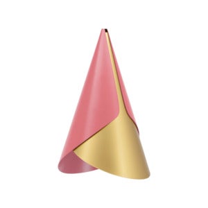 Cornet Lampeskjerm Nuance Rose/Brass