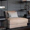 Montana Puff 112 X 112 cm Nubuck Taupe Artwood