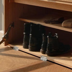 Oppbevaringsbenk Hideaway Cane – White Sands