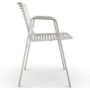 Zebra lenestol Hvit