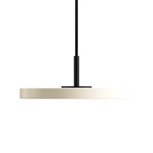 Asteria Micro Taklampe Ø15 cm Pearl White/svart