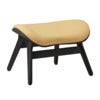 A Conversation Piece Ottoman Fotskammel Black Oak/Summer Shine