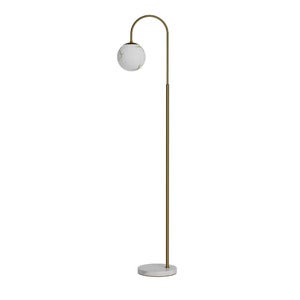 Bellagio gulvlampe H163cm messing/hvit