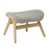 A Conversation Piece Ottoman Fotskammel Oak/White Sands