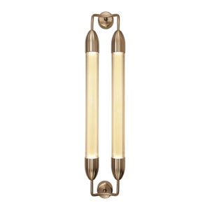 Lemon Squeeze vegglampe dobbel 94 cm messing