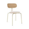 Curious spisestol eik/messing Teddy White