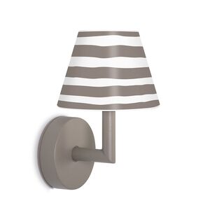 Add the Wally vegglampe Taupe