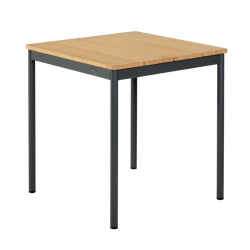 Nox Bistro bord 70x70 - Bambus//Anthracite