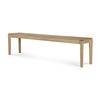 Bok Benk Lakkert teak 35x186 cm