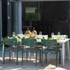 Delia karmstol Moss Green Brafab