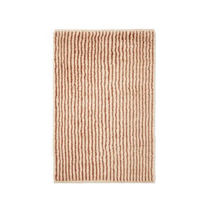 Kami Knytteteppe 120x180 cm - Offwhite/Rødbrun