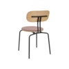 Curious spisestol eik/svart metall Stone Rose