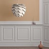 Aluvia Lampeskjerm Ø40 cm Pearl White