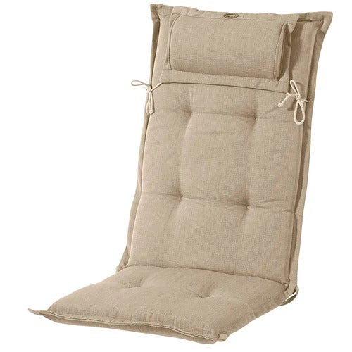 Canyon 8 cm stillingspute i strukturdralon beige