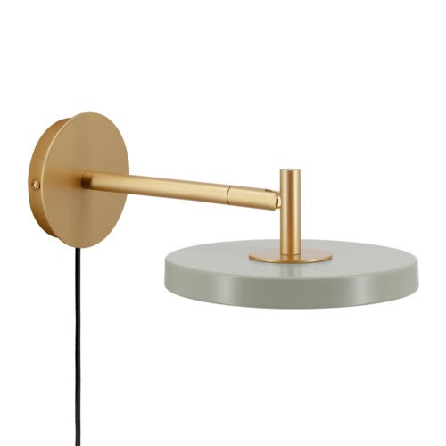 Asteria Wall Kort vegglampe Ø15 cm Nuance Olive