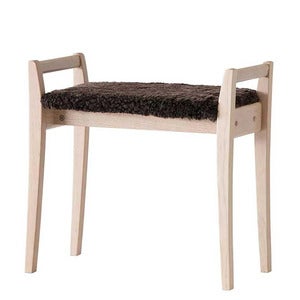 Meja Krakk Hvitoljet eik/safeskinn brun