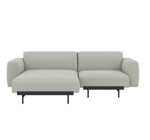 In Situ 2-seters modulsofa Konfig 5 - Clay12/Svart