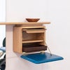 One More Look Speil Eik/Petrol Blue