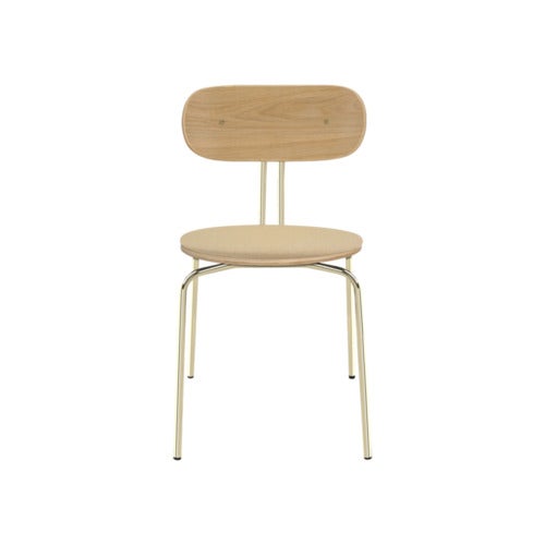 Curious spisestol eik/messing Summer Shine