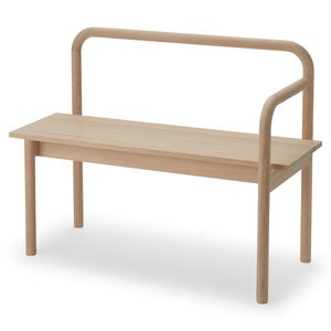 Maissi Bench Hvit oljebehandlet eik