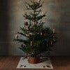 Håndflettet Juletreskjørt Natural