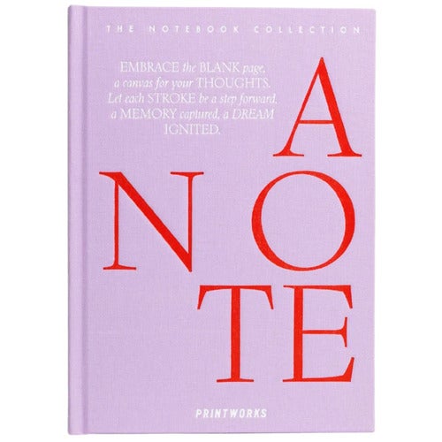  Notatbok - Bare en notis, Lila