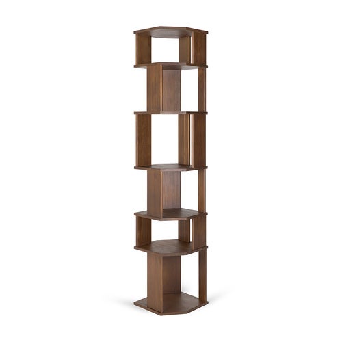 Stairs hylle lakkert teak 45x46x204 cm