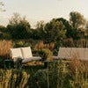 Desert 2-seters sofa Black/Off-white