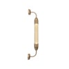 Lemon Squeeze Vegglampe Kort 77 cm Messing