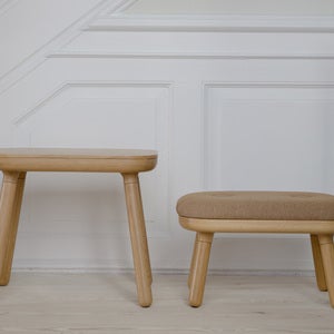 Paff Høy krakk eik/Sugar Brown