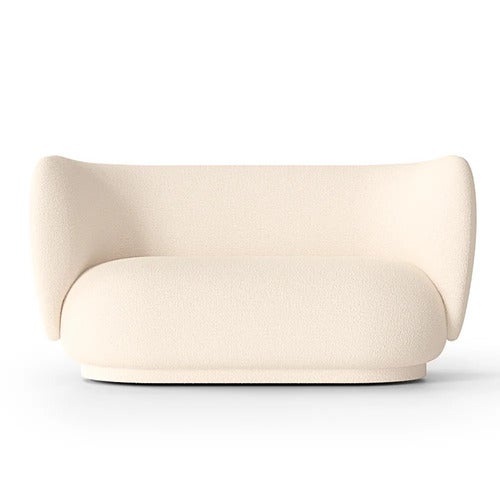 Rico 2-seter sofa Wool Boucle - Off-white